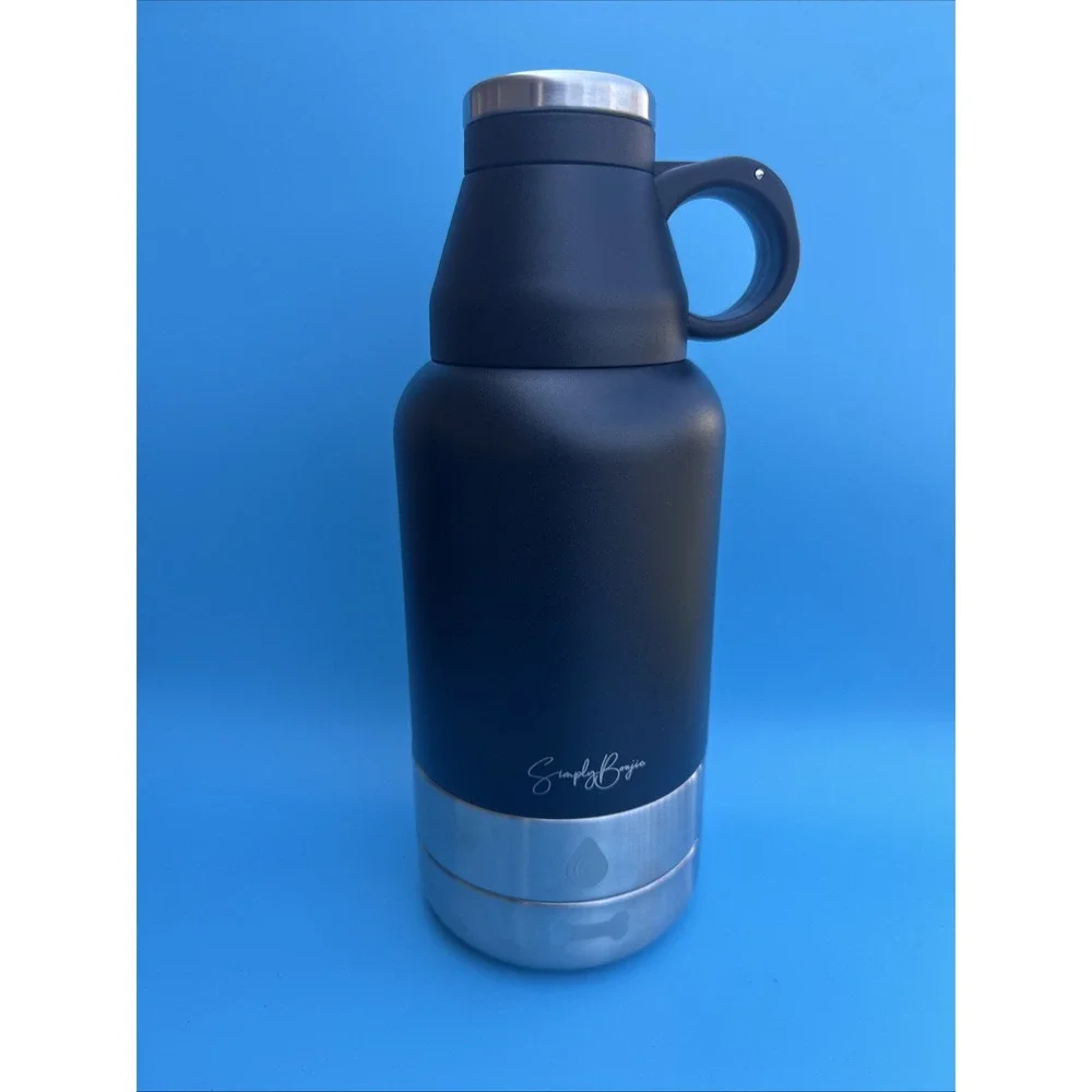 Dog Water Bottle With Travel Bowl 24oz Travel Cup For Pet & Humans